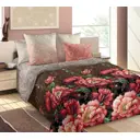 Простыня Home Mercury Маки 29436, 220x240 см, перкаль, без резинки
