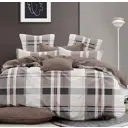 Простыня Home Mercury Твид основа 29627, 180x220 см, поплин, без резинки