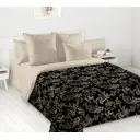 Простыня Home mercury Рябинка 220x240 см перкаль без резинки цвет коричневый