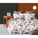 Простыня Home mercury Маслинка основа 220x240 см поплин на резинке цвет белый