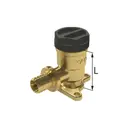Отвод 90° Kan-Therm 16x16 мм латунь