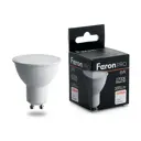 Набор ламп светодиодных Feron.PRO LB-1606 GU10 6 Вт 2700K Теплый белый (желтый) 5 шт
