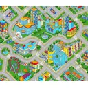 Ковер Белка Сегура Принт Дороги Мегаполис (95_13) 150x250 см полиамид