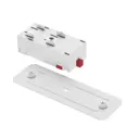 Коннектор жесткий для шинопровода DENKIRS TR2101-WH цвет белый