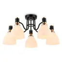 Светильник потолочный AMBRELLA LIGHT TR303307 5 ламп 18 м² цвет черный/белый/золото