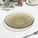 Блюдо сервировочное Simaland Ажур 26x26 см стекло цвет прозрачный