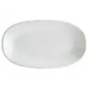 Блюдо сервировочное Bonna Iris 14x3x24 см фарфор цвет серый