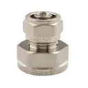 Муфта комбинированная Tiemme 3/4"x16 мм ВР латунь