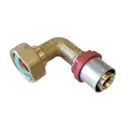 Угол комбинированный 90° Tiemme 1/2"x16 мм ВР-ВПр латунь 1650352