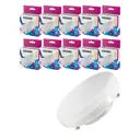 Набор ламп светодиодных Космос LED8wGX5330C_10 GX53 175-265 В 8 Вт таблетка матовая 640 Лм теплый белый свет 10 шт