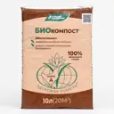 Удобрение биоорганическое Биокомпост Здоровая планета марка А 10 л