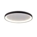 Светильник настенно-потолочный светодиодный Milosh Tendence 0876CL-30BK 8 м² нейтральный белый свет цвет черный