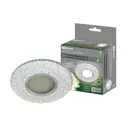 Светильник точечный встраиваемый Tdm electric Sq0359-0145 с LED-подсветкой 25 м² цвет серебро