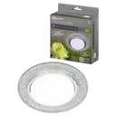 Светильник точечный встраиваемый Tdm electric Sq0359-0149 с LED-подсветкой 25 м² цвет серебро