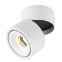 Светильник точечный накладной светодиодный Crystal lux Clt 412 1400.157 12 Вт нейтральный белый свет цвет белый