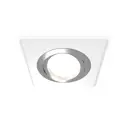Светильник точечный встраиваемый светодиодный Ambrella Light Xc7631082 2 м² под отверстие 8 см цвет белый