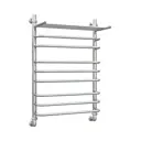 Полотенцесушитель водяной с полкой Роснерж Скоба L102110 70x60 см нержавеющая сталь 1" групповой