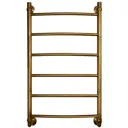 Полотенцесушитель водяной Ника Arc ЛД 50x80 см нержавеющая сталь 1/2" цвет бронза