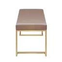 Банкетка Greenween 40x45x85 см цвет золотой GW-OMEGAMINI-M-850G