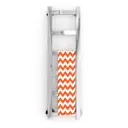 Полотенцесушитель водяной Zigzag J Flat 20x80 см 3/4" нержавеющая сталь