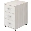 Тумба с выдвижными ящиками Мэрдэс Тс-1 3 ящика 40.5x50.5x64 см цвет светло-бежевый