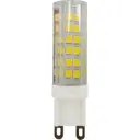 Лампа светодиодная ЭРА LED JCD-7W-CER-827-G9 G9 220 В 7 Вт кукуруза прозрачная 560 Лм теплый белый свет
