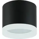 Светильник точечный накладной DE FRAN AL-5629 BK 12 м² цвет черный