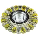 Комплект точечных светильников встраиваемых De fran Фейри Сл061403 под отверстие 65 мм MR16 цвет желтый 2 шт