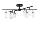 Светильник настенно-потолочный LIGHTSTAR LR728368 Rullo 8 ламп 29 м² цвет белый