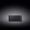 Блюдо сервировочное Wilmax WL-661101 15x8x15 см фарфор цвет черный матовый