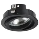 Светильник точечный встраиваемый Lightstar Ls_217607 Intero 16 4 м² под отверстие 6.5 см цвет черный