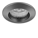 Светильник точечный встраиваемый Lightstar Ls_011049 Lega 11 3 м² под отверстие 4.5 см цвет серый/серебристый