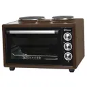 Электропечь Василиса ВС-2К39 47x39x56.50 см 1300 Вт цвет коричневый