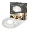 Светильник точечный светодиодный встраиваемый GAUSS Backlight BL134 под отверстие 65 мм теплый белый свет цвет белый