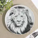 Блюдо сервировочное Добрушский Фарфоровый Завод Лев 17x2x17 см фарфор цвет белый