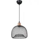 Светильник подвесной Toplight Tl1603h-01bk 1 лампа 3 м² цвет черный