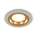 Комплект точечных светильников встраиваемых светодиодных Ambrella light Xc7623005 2 м² под отверстие 8 см цвет серый
