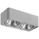 Точечный светильник встраиваемый LIGHTSTAR 212629 MONOCCO 7 м² цвет серый