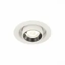 Светильник точечный светодиодный встраиваемый Alma Light ALD00062WB-3000K-LED.1x12W под отверстие 75 мм 4 м² теплый белый свет цвет белый