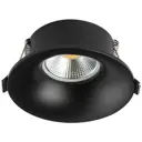 Светильник точечный встраиваемый LIGHTSTAR 010027 Levigo под отверстие 65 мм 2 м² цвет черный