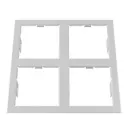 Светильник точечный встраиваемый LIGHTSTAR 214546 Domino 2 м² цвет белый