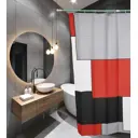 Шторка для ванной комнаты SANTREK HOME 307786 180x180см цвет разноцветный