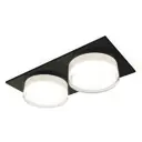 Комплект точечных светильников встраиваемых светодиодных Ambrella light Xc7636043 2 м² цвет черный