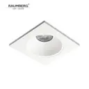 Светильник точечный встраиваемый Raumberg Dip1Wh 1.5 м² под отверстие 10.5 см цвет белый