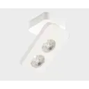 Светильник точечный накладной светодиодный Italline 62ac21 white 4 м² цвет белый