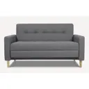 Диван Divan.ru Нумо Мини 142x79x87 см рогожка цвет серый/серебристый