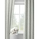 Комплект штор на шторной ленте Decoracion Пестики тычинки 145x275 см цвет оранжевый голубой светло-бежевый