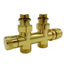 Узел нижнего подключения прямой SR Rubinetterie 0682-1500D0E0 3/4"