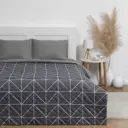 Покрывало LoveLife 9544359, 200x210 см, микрофибра, цвет серый/серебристый