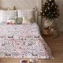 Покрывало Этель 5080096, 210x230 см, микрофибра, цвет белый